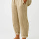 Raina - Timeless Linen-Cotton Trousers