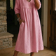 Mila | Relaxed Pocket Midi Dress