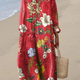 Danira | Airy Spring Dress with Long Sleeves