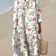 Yelina | Airy Spring Dress with Long Sleeves