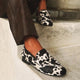 Rynlia | Elegant Animal Print Loafers