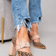 Emryla | Leopard Suede Heels